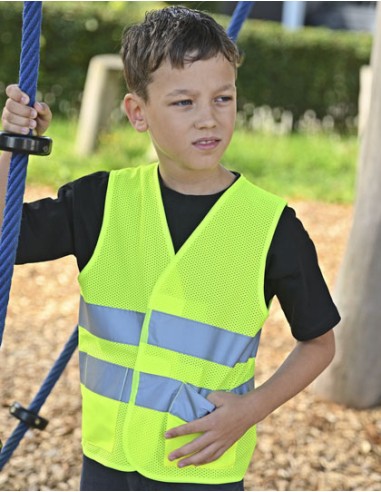 KOR-KWM-Mesh Safety Vest for Children Korfu